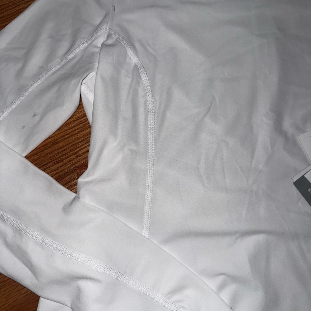Beyond Yoga White Long Sleeve Performance Top - Picture 4 of 4